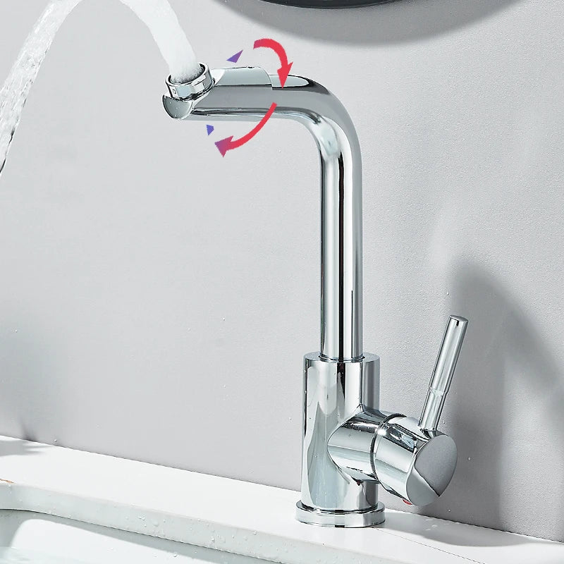 Dfrkjhre Bathroom Basin Faucet Matte Black Series for Sink Vessel Stainless Steel Hot and Cold Water Mixer Tap Crane