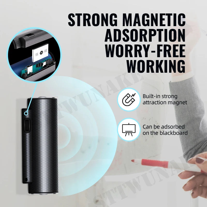 Mini voice recorder 600 hours digital recording device professional sound dictaphone audio listening micro record portable small