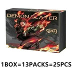Genuine Demon Slayer Vol.6 Journey Trading Collection Card Treasured Blind Bags Animation Card Children's Toys Holiday Gifts