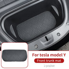 Front  rear Leather trunk For Tesla model Y trunk mat accessories 2020-2023  tesla y accessoires
