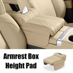 For Haval H9 2rd 2024 2025 Car Armrest Box Height Increase Pad Car Armrest Box Storage Bag Car Leather Protective Cover