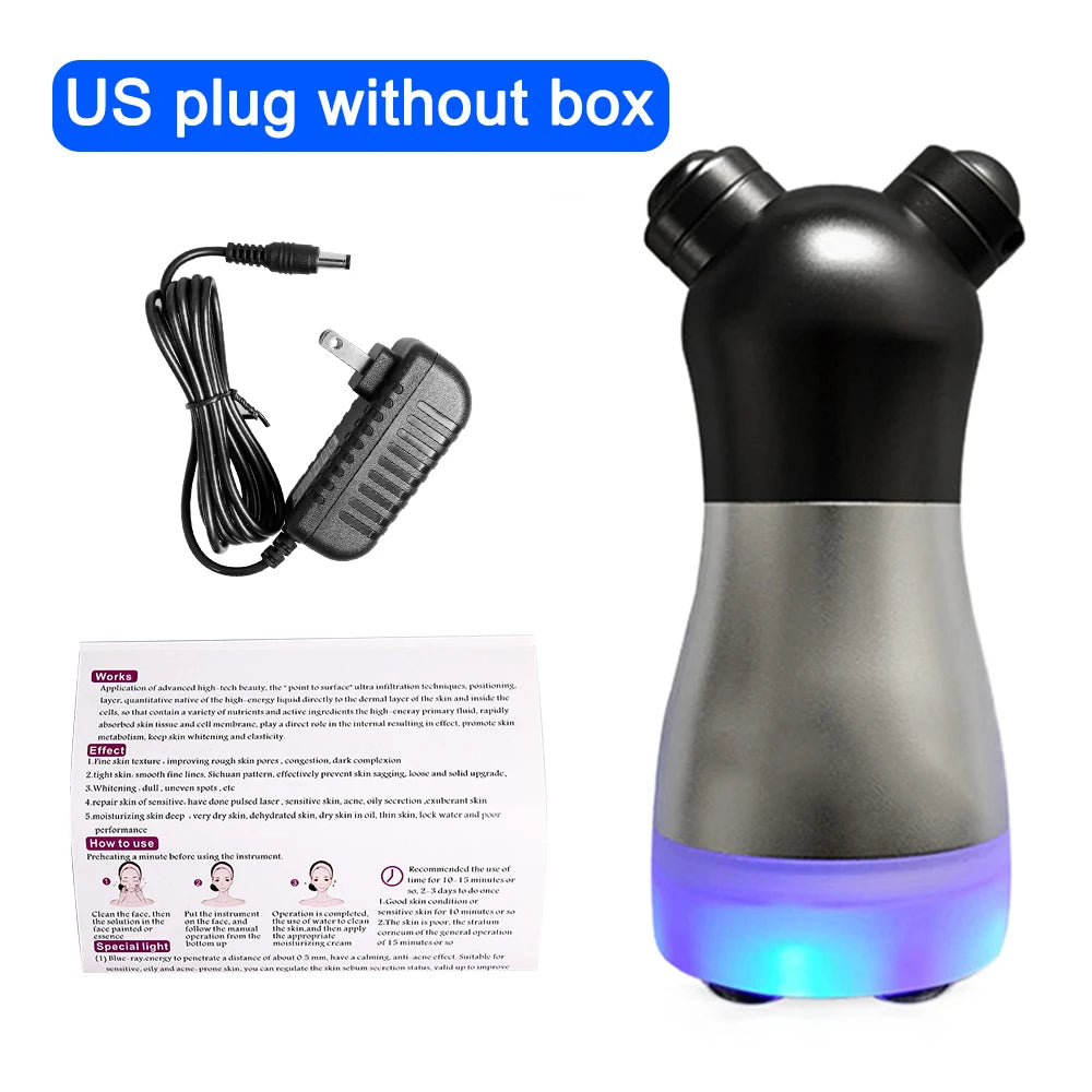 Professional mesotherapy machine electroporator radio frequency Device rf lifting machine needle free beauty skin care tool