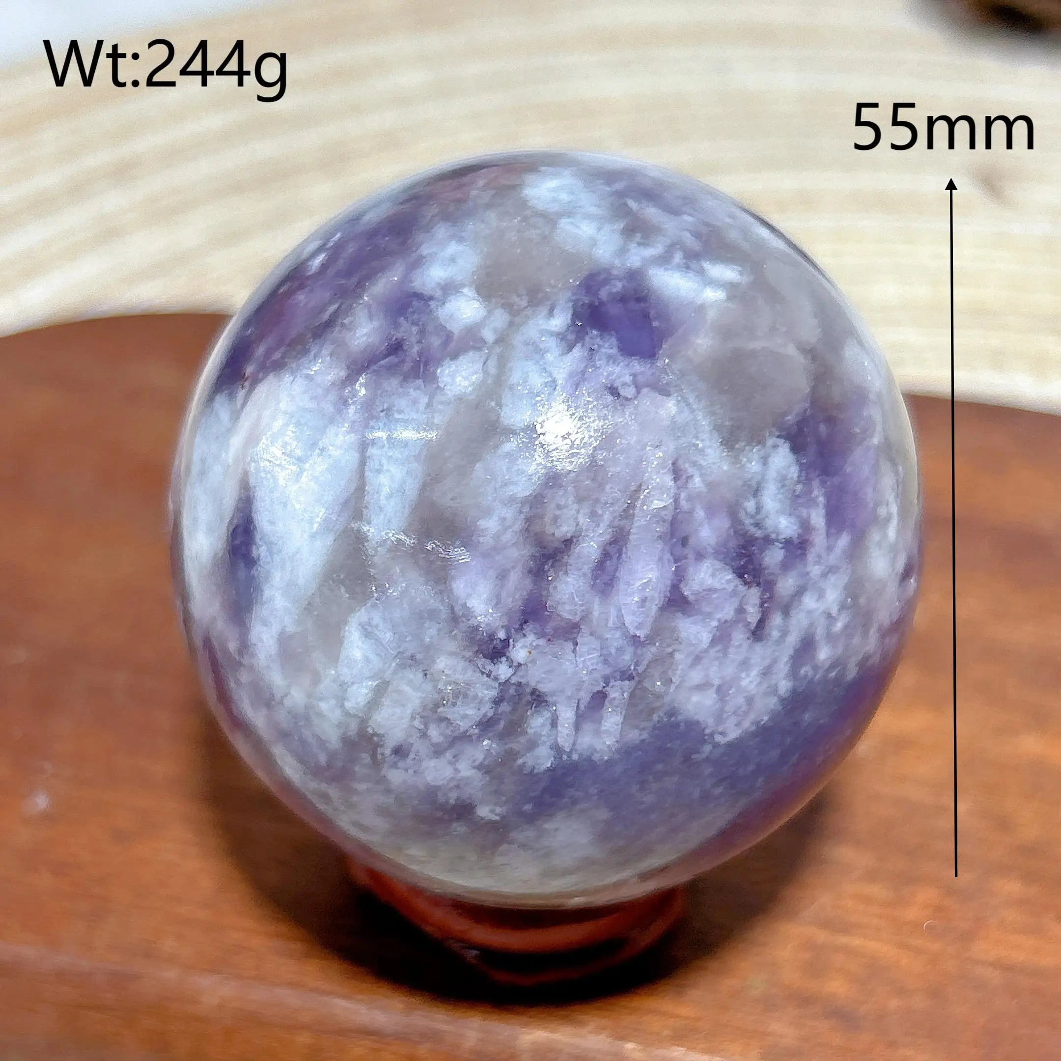 Healing Natural Crystals Unicorn Stone Pink Tourmaline Sphere Polished Gemstones Ball Home Decorations Room Decor Gift