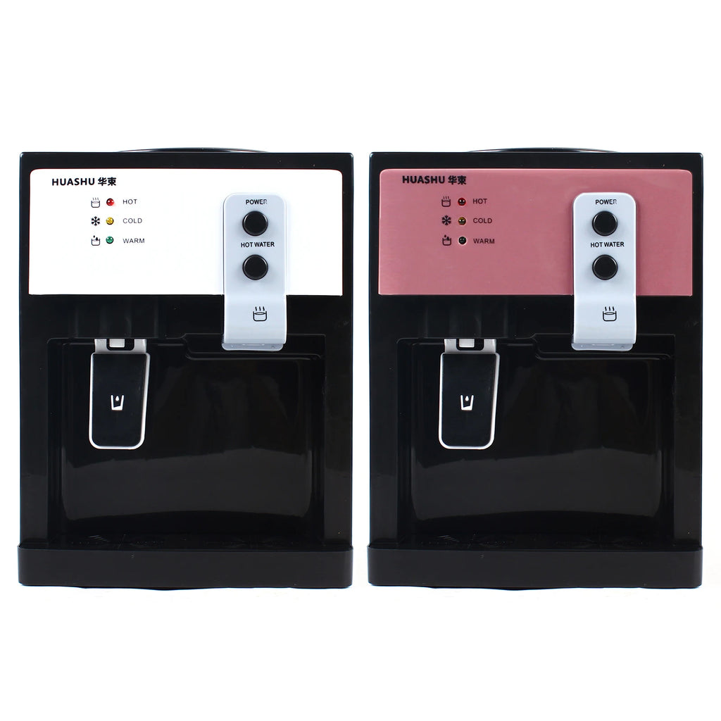 3-Temperature Control Water Dispenser with 1.2-5 Gallons Tank Stainless Steel Top Loading Fast Hot/Cold/Warm Water US/EU Plug