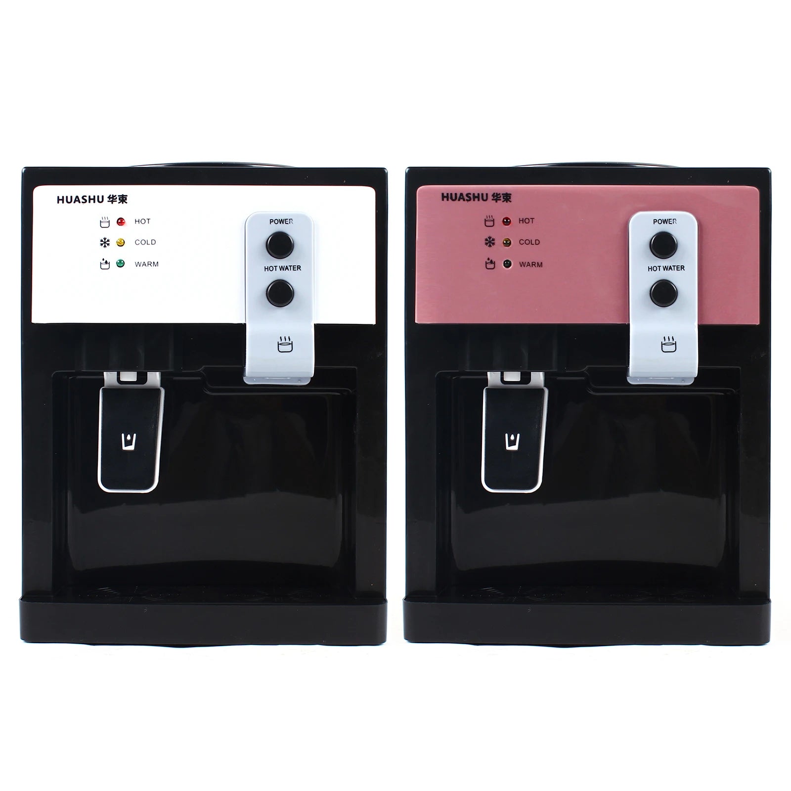 3-Temperature Control Water Dispenser with 1.2-5 Gallons Tank Stainless Steel Top Loading Fast Hot/Cold/Warm Water US/EU Plug