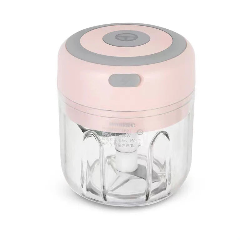 Mini Electric Garlic Grinder Chili Vegetable Chopper 100/250ML Wireless Portable Mixer Machine Crusher Kitchen Blender