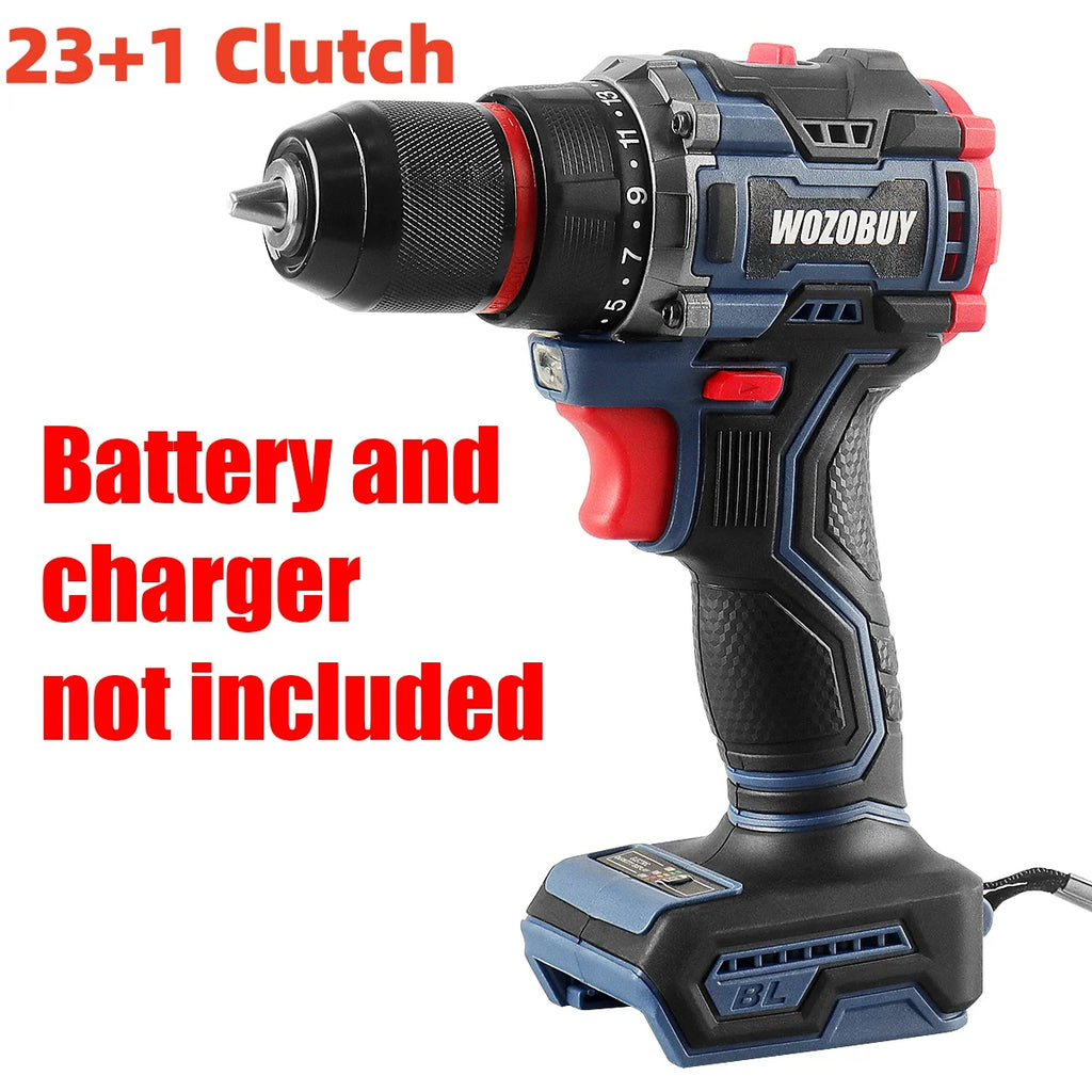 16.8V/21V Cordless Drill ,10MM 3/8'' Keyless Chuck,1.3Ah Li-Ion Battery,2 Variable Speed for assembling, repairing and DIY