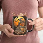 1pcs Witch Coffee Mug 350ml Ceramic Coffee Cup Water Cups Summer Winter Drinkware Birthday Gifts Halloween Gift For Women Men