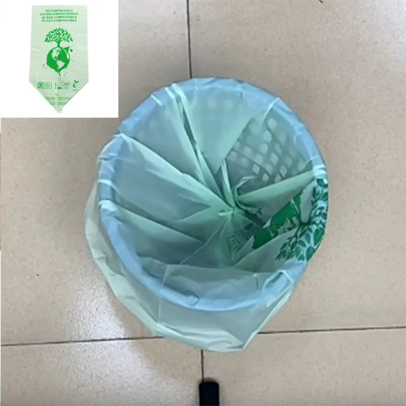 Biodegradable Trash Garbage Bags Household Compostable Garbage Bags Kitchen Garbage  BagsEnvironmentally Friendly  Trash Bags