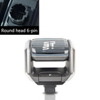 Original factory Crystal Gear Holder For Chery Jetour Traveller T2 2023 2024 Car Crystal Handle Gear Shift Knob With Blue light