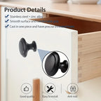 Drawer Knobs Cabinet Handles Cupboard Drawer Kitchen Stainless Steel DIY Drawer Knob Kitchen Cupboard Handle Furniture Hardware