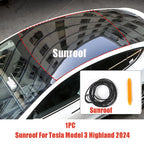 For Tesla Model 3 Highland,,Door Seal Strip Kit Rubber Noise Insulation Weather strip Trunk Hood Sunroof  AB Pillar Trim Sealing