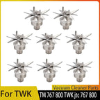 For TWK TM 767 800 TWK jtc 767 800 Stainless Steel Blades Knive Ice Crusher for Juicer Blender Part for 2L Jar 010 767 800 G5200