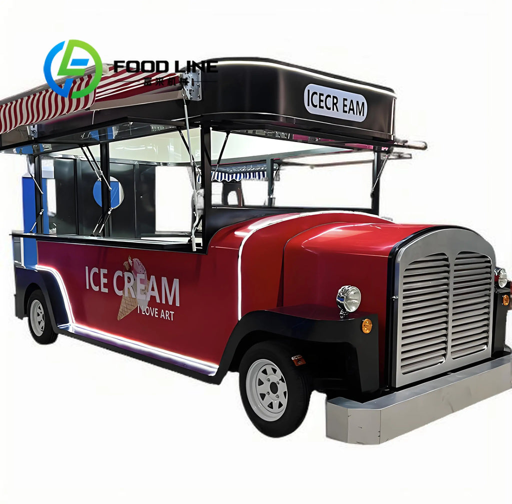 Hot Selling Customized Outdoor Mobile Kitchen Fast Food Restaurant Street Food Truck with Cooking Equipment