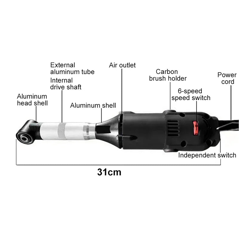 220V 350W 90 Degree Electric Tile Seam Cleaner Ceramic Tile Beauty Sewing Tool Electric Grinder Polishing Cutting Machine