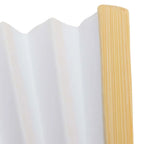 50/1pcs DIY Paper Bamboo Folding FanAdults Kid Hand Fans Calligraphy Painting Practice Blank White Fan for Wedding Room Decor