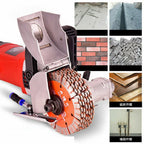 4500W Electric Wall Slotting Machine Wall Chaser Groove Cutting Machine Dustproof and Laser Sighting Steel Concrete Circular Saw
