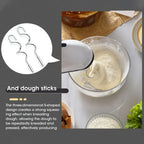 Handheld Electric Egg Beater Home Automatic Mixer Multifunctional Egg White Cream Dough Mixer Kitchen Cooking Egg Beater