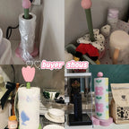 Wooden Kitchen Roll Paper Rack Creative Flower Towel Holder Bathroom Tissue Stand Home Decor Diningtable Napkins Rack, Ornaments