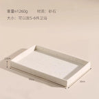 Wabi-sabi European Home Bathroom Set Hotel Electric Toothbrush shelf Bathroom Lotion bottle Toothbrush holder tray Toiletry set