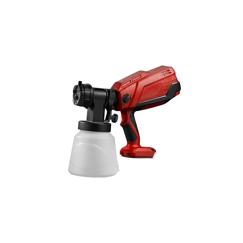 Electric Spray Gun 1000ML Cordless Paint Spray Auto Furniture Steel Coating Airbrush Fit Makita/Dewalt/Milwaukee 20V No Battery