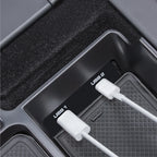 For Porsche Cayenne 2018 2019 2020 2021 2022 2023 2024 Car Center Console Storage Box Tray Armrest Organizer Case Accessories