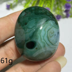 Green Agate Natural Irregular Playthings Small  Stone Healing Crystals Quartz Mineral Craft Decor Accessories Gift
