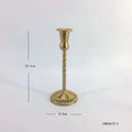 Single Headed Metal Candlestick Romantic Wedding Decorations Iron Art Candle Holders Living Room Candlelight Dinner Decoration