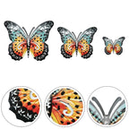 Metal Butterfly Outdoor Large Wall Home Decor Beauty Butterfly On The Wall Fence Shed Wall Garden Decor For Office Garden Patio