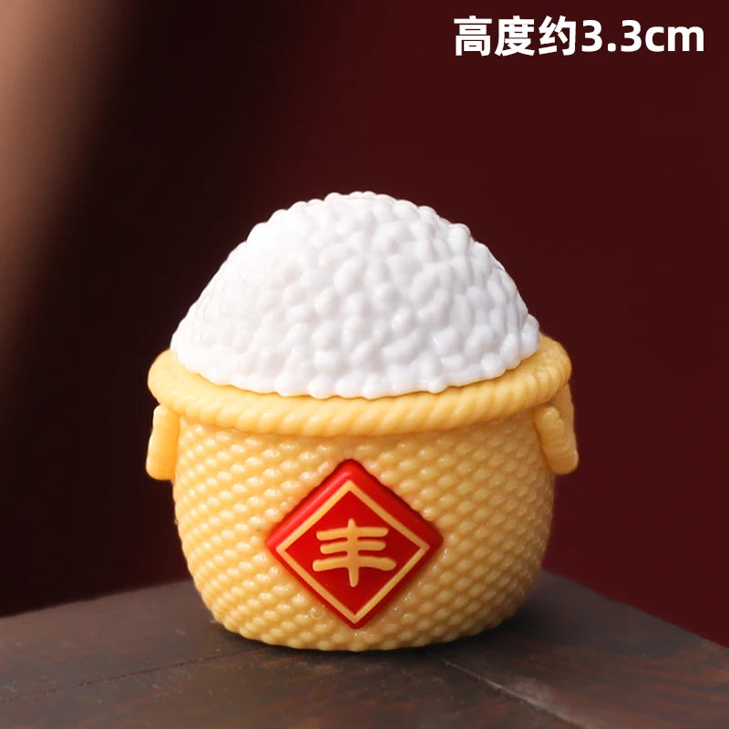 Chinese mini Fairy Ornaments Guanyin Desktop God of Wealth Mascot Crafts Buddha Shrine Entrance Decoration Car Ornaments