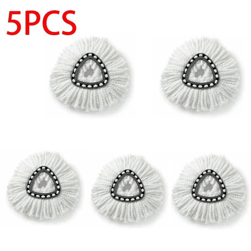 360 Rotating Mop Head for Vileda Wring Mopping Replacement Clean Microfibre Mop Refill Head Household Cleaning Tools Accessories