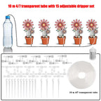 Garden Drip Irrigation Kit with Regulating valve Potted Plant Watering Device 4/7mmHose Watering Saving Micro Dripper Greenhouse