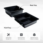 Central Control Storage Box for Tesla Model 3/Y/3+ Modely Juniper Center Console Organizer Tray Armrest Cubby Drawer Accessories