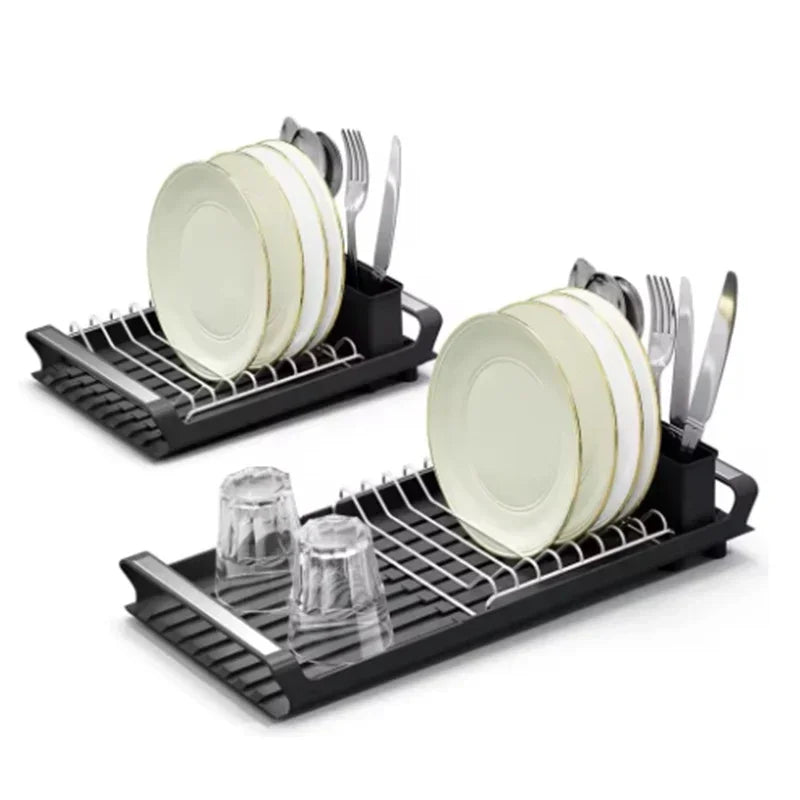 1pcs Expandable Small Dish Kitchen Organizer Shelf for Drying Counter Dish Drainer Removable Cutlery Holder Kitchen Accessories