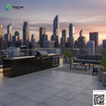 Customized Outdoor Kitchen Cabinet Set Haute Couture Garden Modular Stainless Steel Modern Design Gas Grill