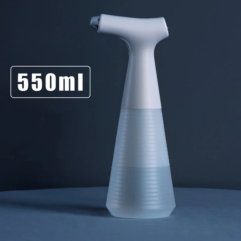 Electric Watering Can 550/900Ml Portable Usb Type-C Rechargeable Spray Bottle Gardening/cleaning/adjustable Sprinkler Home Tool