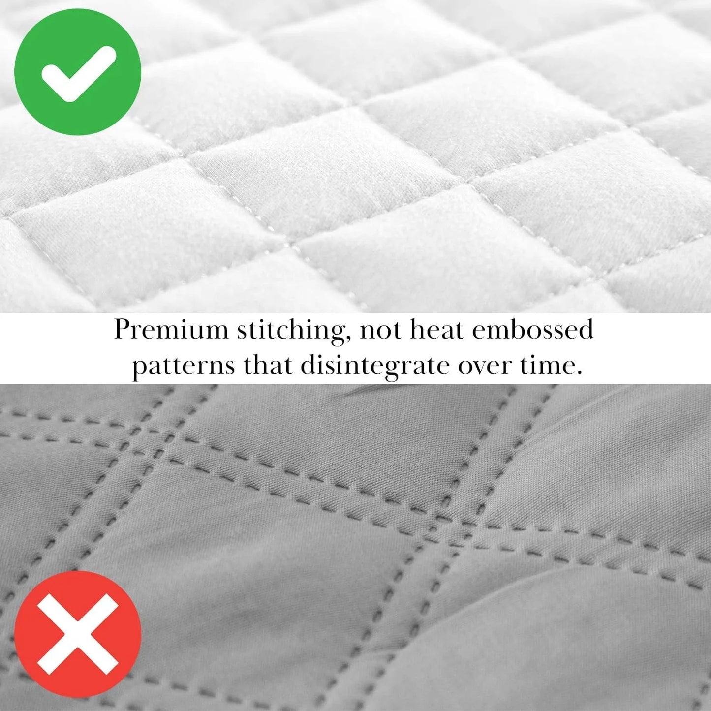 XL Twin Quilt Set, Microfiber Quilted Bedspread, Twin Bedding Coverlet Set with Pillow Sham, Wrinkle-Free, Stain & Pet Hair