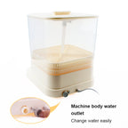 JIQI Automatic Intelligent Bean Sprout Machine Seedling Irrigation Pot Thermostat Green Vegetable Seed Growth Bucket Germinator