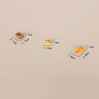 1/12 Decorative Dollhouse Kitchen Simulation Bread Set with Basket