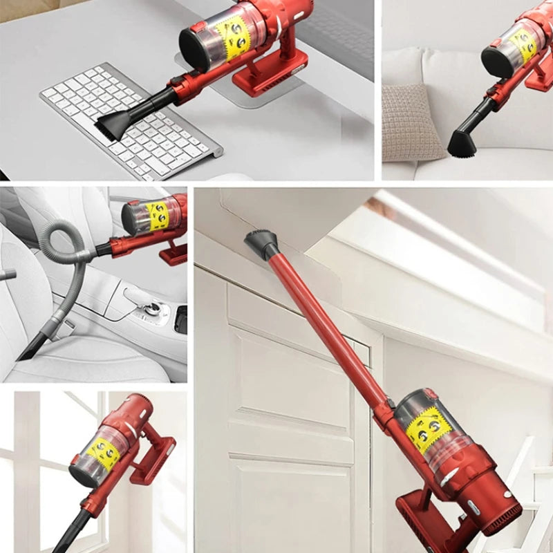Handheld Vacuum Cleaner Portable 600/1400W 18Kpa Wired/Wireless Cordless Vacuum Cleaner For Home Car Floor Cleaner
