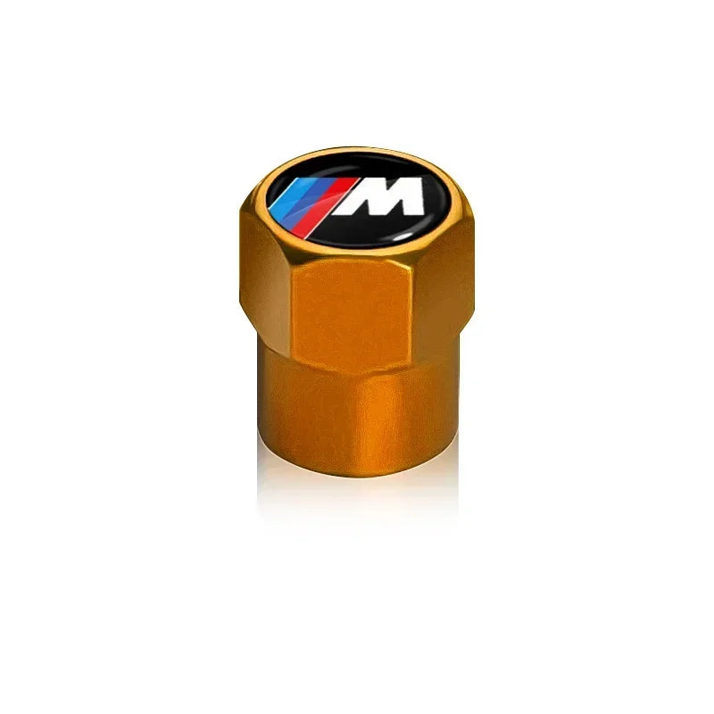 4Pcs Car Wheel Tire Valve Caps for BMW M Series & Models