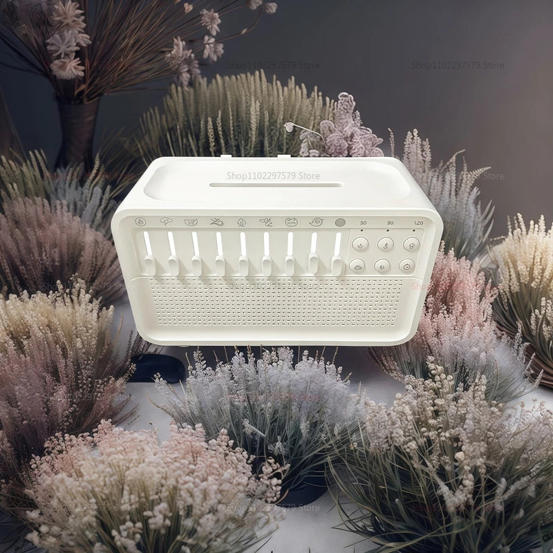 4 in 1 HIFI Bluetooth Speaker LED White Noise Speaker White Noise Slee