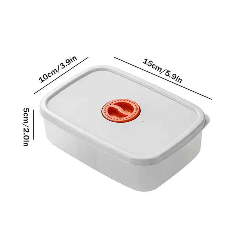 Refrigerator Food Storage Boxes For Frozen Meat & Fruit Fresh-Keeping Portable Food Sub-Packed Essential Kitchen Storage Tools