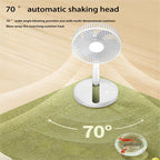 Xiaomi MIJIA 3600mah Desk Fan 4 Speed Adjustable Desktop Table Fan Wit