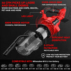 Electric Goddess Cordless Brushless Handheld Vacuum Cleaner Floor/Carpet/Car/Pet Hair Cleaning Air Tool For Milwaukee Battery ﻿
