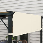 Outsunny 2 Pcs Pergola Shade Cover, Pergola Canopy for 10 X 11.8ft Pergola