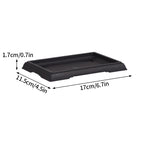Rectangular Flowerpots Plastic Bonsai Plants Pot Square for Flower Balcony Garden Yard Landscape Bonsai Pot Trays Home Decor