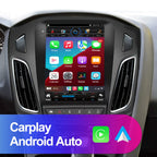 CAIXI GX9 Car Radio Multimedia Player for Ford Focus 3 Mk 3 2011 - 2019 Android 12 2din Carplay Auto Stereo GPS Vertical Tesla
