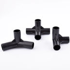 2-30Pcs ID 16mm PVC Pipe Fittings Straight Elbow Tee Garden Water Connector Tent Wardrobe Fixed Fittings Plants Support Joint
