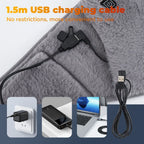 Graphene Electric Heating Pad - USB Rechargeable Abdominal & Waist Warmer | AlluCanFind